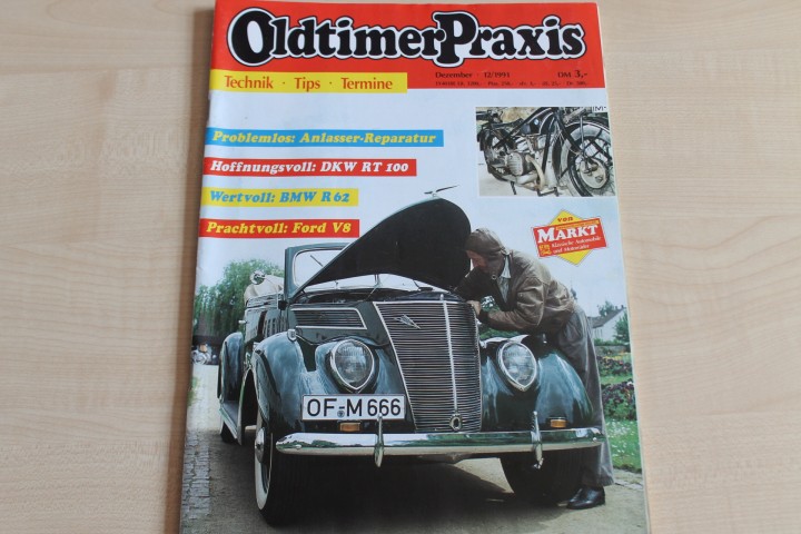 Deckblatt Oldtimer Praxis (12/1991)